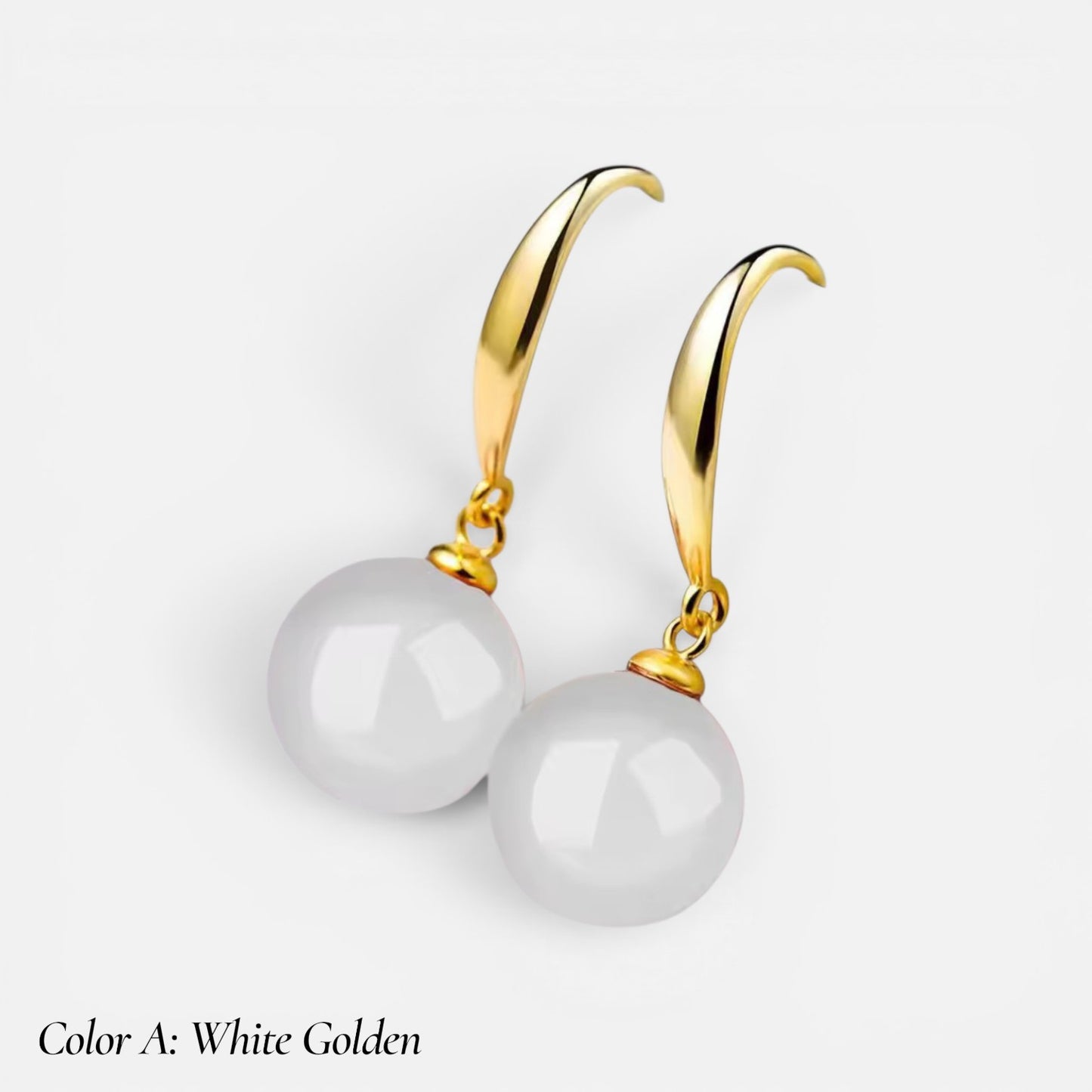 Vintage Palace Jade & Pearl Earrings