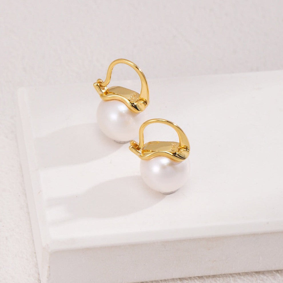 Natural Pearl Earrings