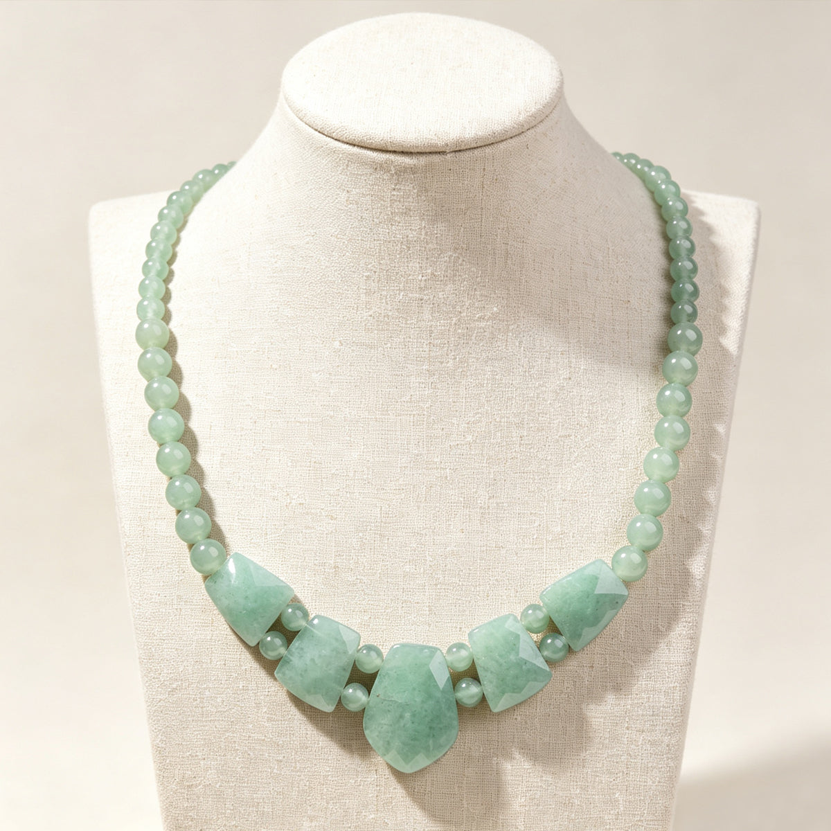 Lumina Pietra Natural Stone Necklace | Handmade Boho Collection
